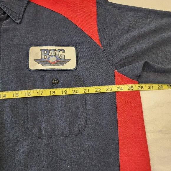 Red Kap Men's Color Block Work Shirt, Size Xlarge - Picture 5 of 8